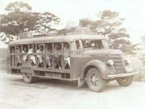 Mangali an Dangwa Tranco Bus hinan kalatan makalih Halsema highway an malpuh Baguio city an mundalan hi Mountain Province ya numpatinggad KIYANGANIfugaoAtok road section